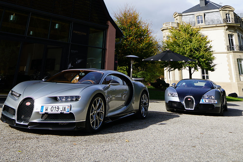 The Bugatti Chiron, which influenced the Parmigiani Fleurier Bugatti Type 90