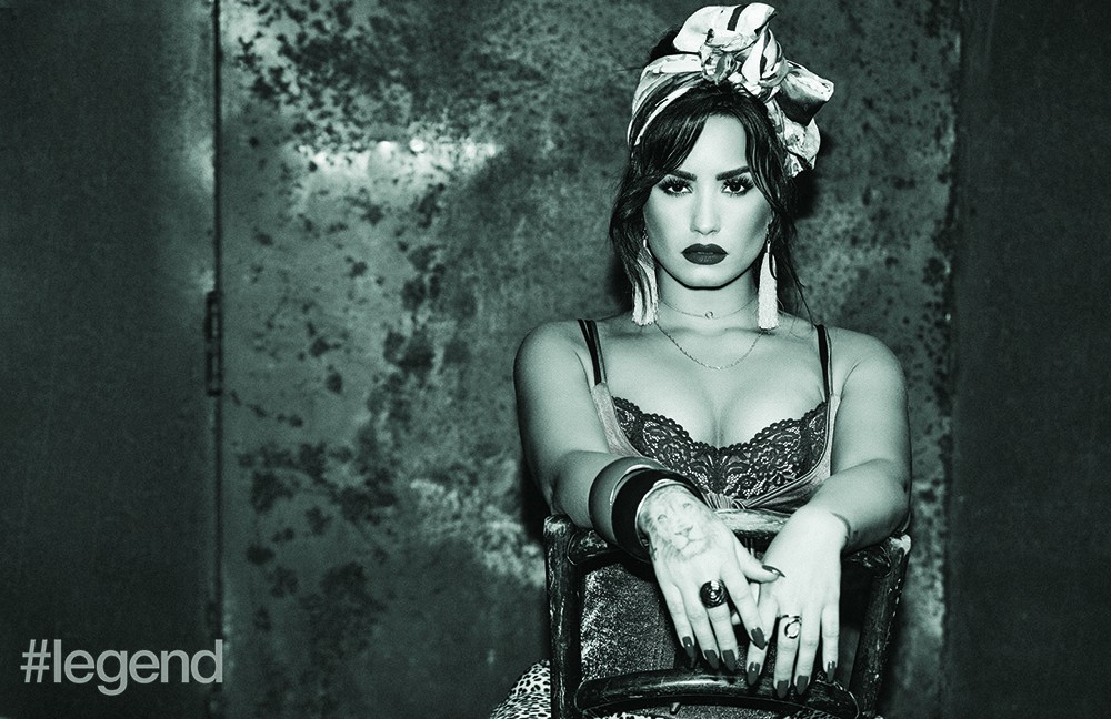 Demi Lovato in our November photoshoot 