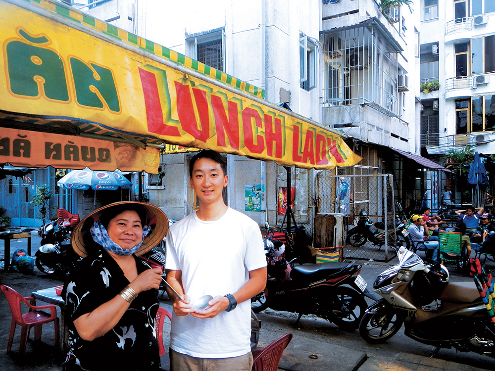 The Lunch Lady, Madam Thanh, with Brian Woo