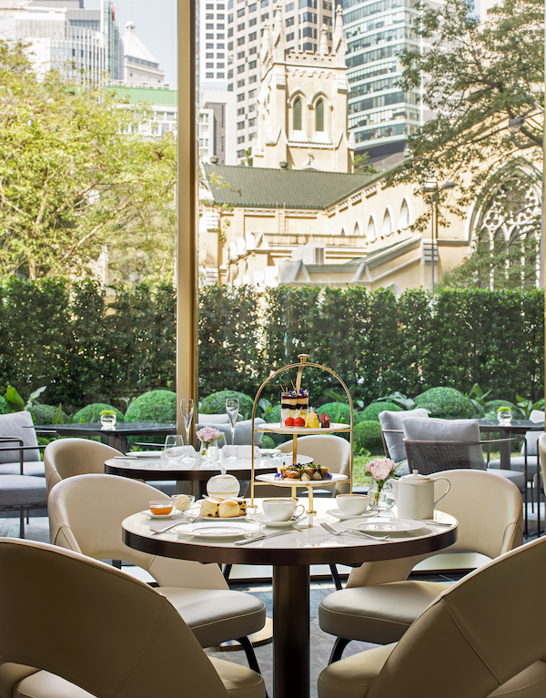 Afternoon tea at the Garden Lounge