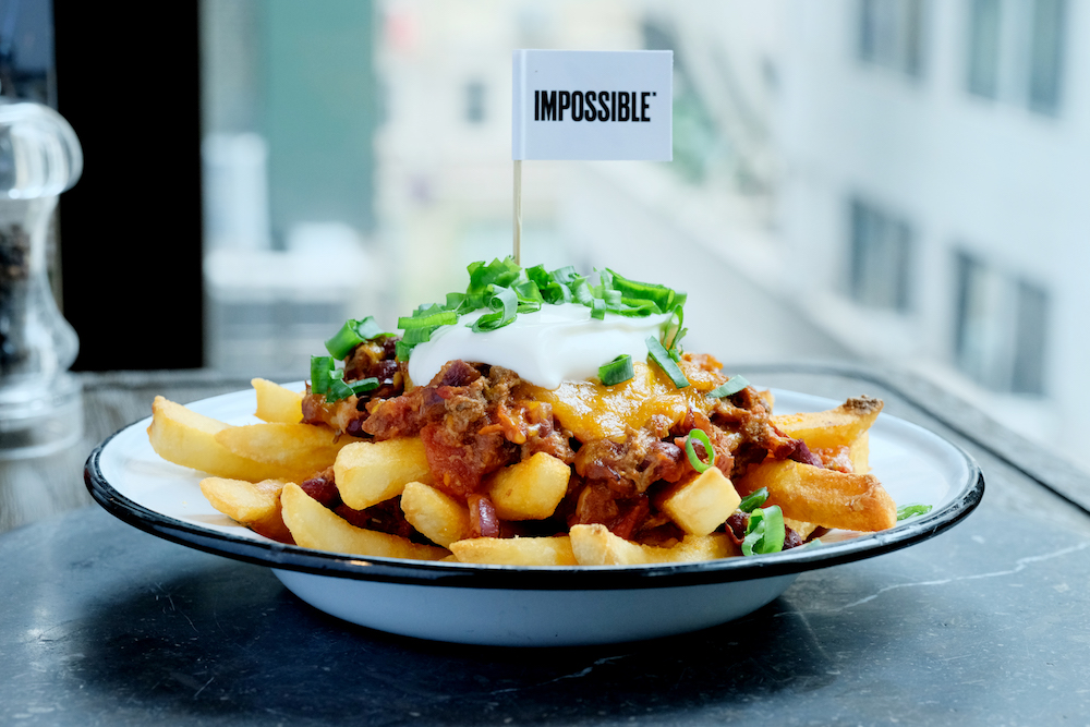 Impossible chilli cheese fries