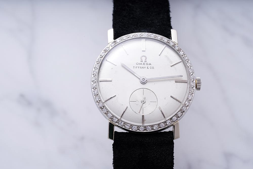 Elvis Presley's diamond-set Tiffany Dial Omega watch