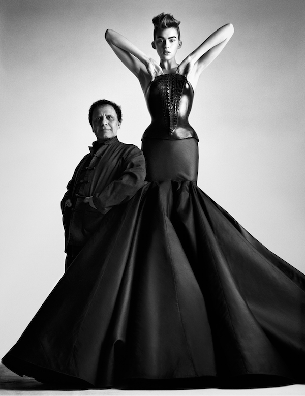 Portrait of Azzedine Alaïa by Patrick Demarchelier