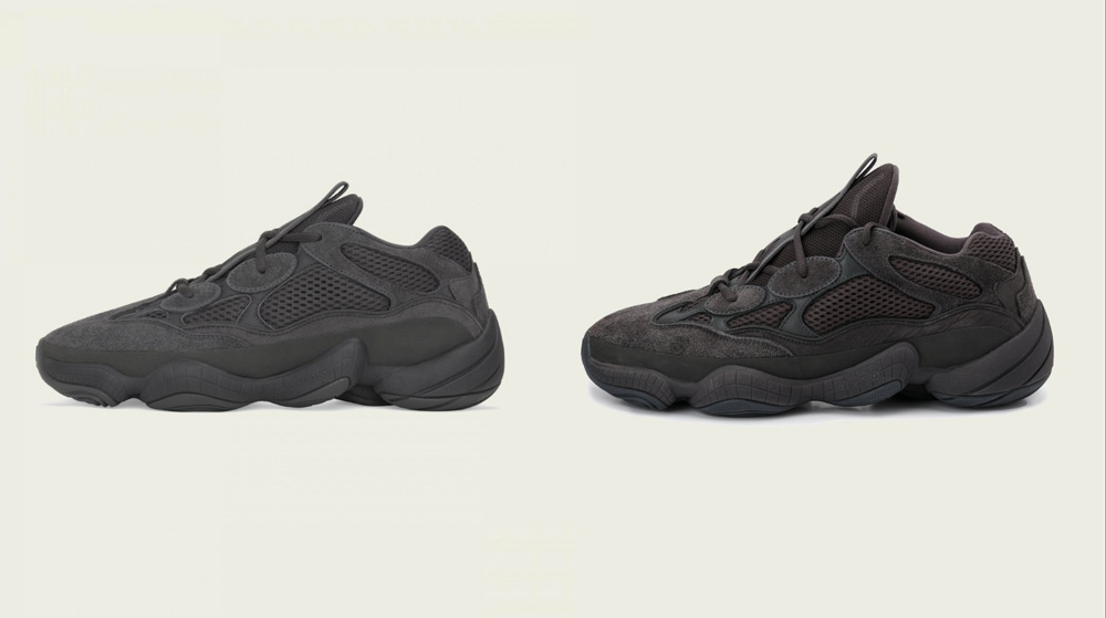 A comparison between the 'Utility Black' and 'Shadow Black.' Which do you like better?