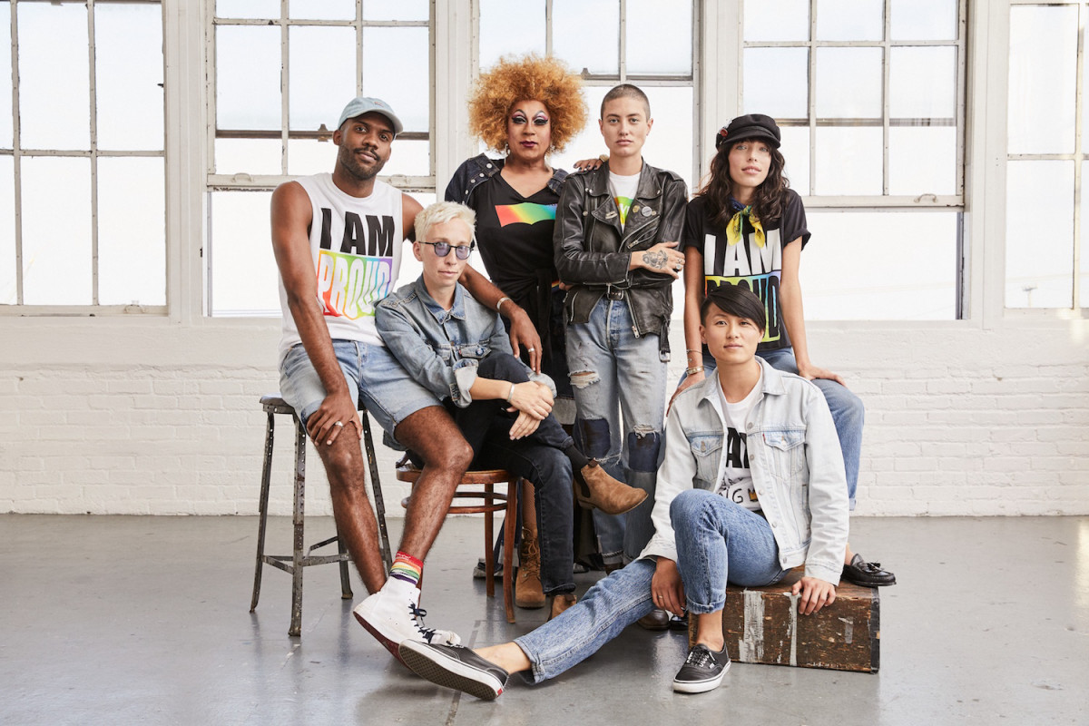 Levi's 2018 Pride cast