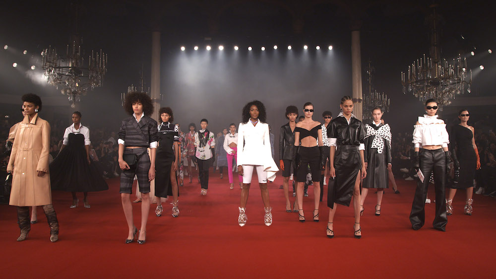  Finale at the Off-White c/o Jimmy Choo spring/summer 2018 collection show