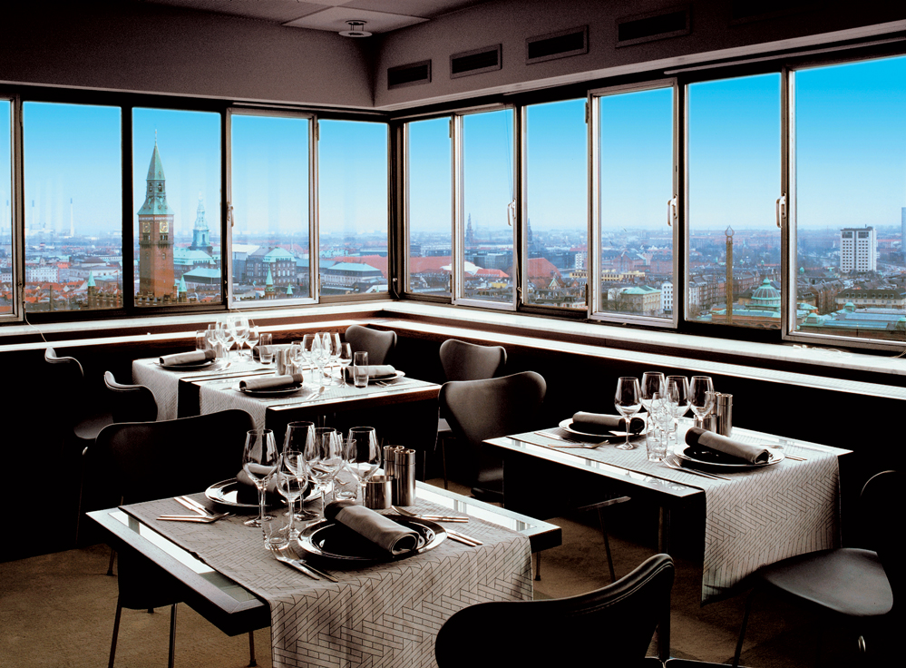 Dining with a view at the Radisson Blu Royal Hotel