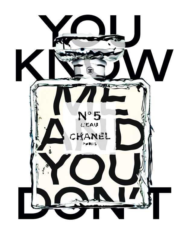 An iconic advert for Chanel No.5