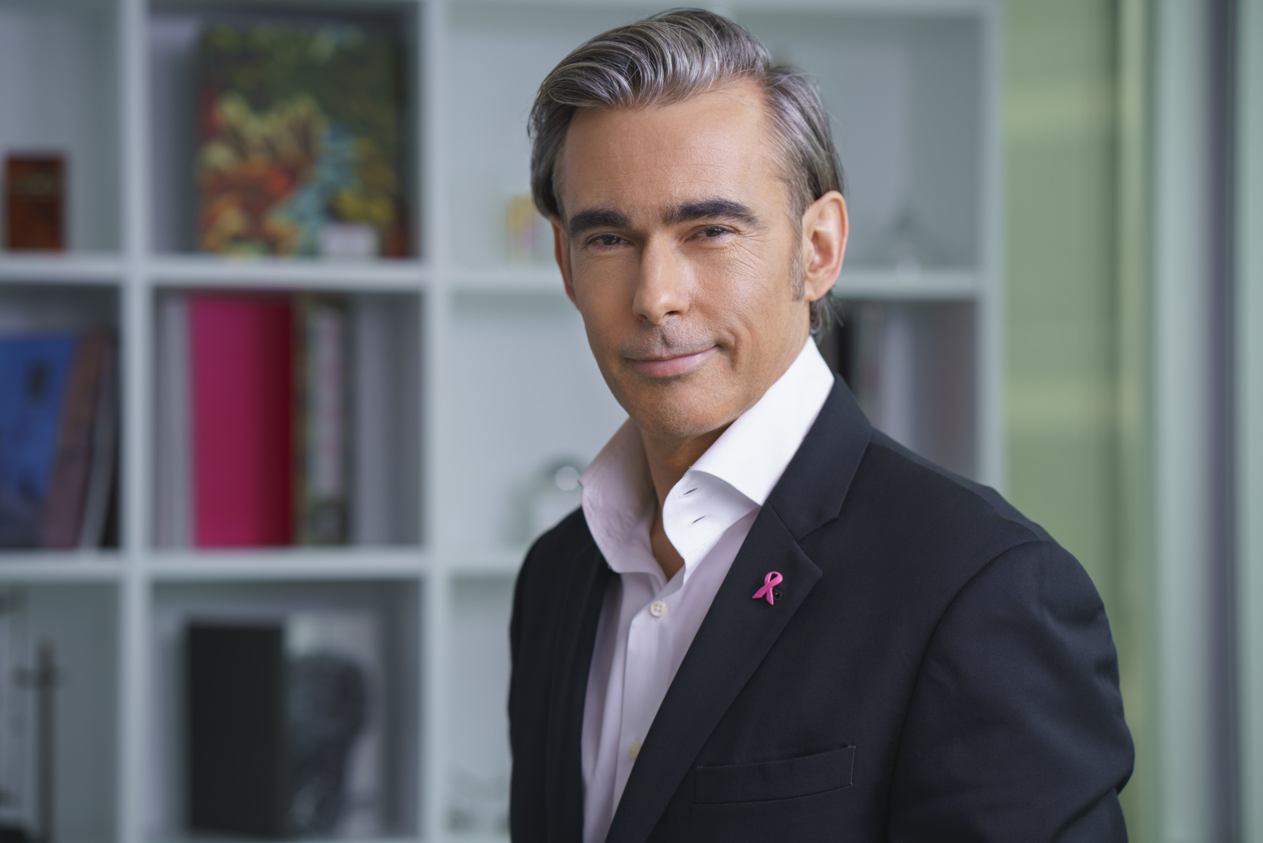 Portrait of Fabrice Weber, President of the Estée Lauder Companies, Asia Pacific