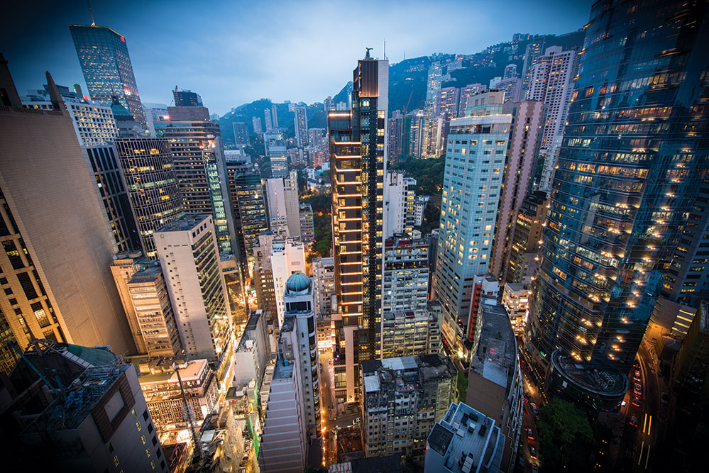 California Tower in Hong Kong