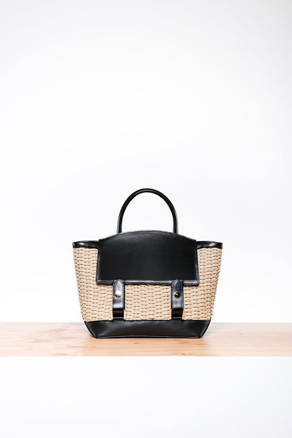 A flip-top tote from the new Sacai line 