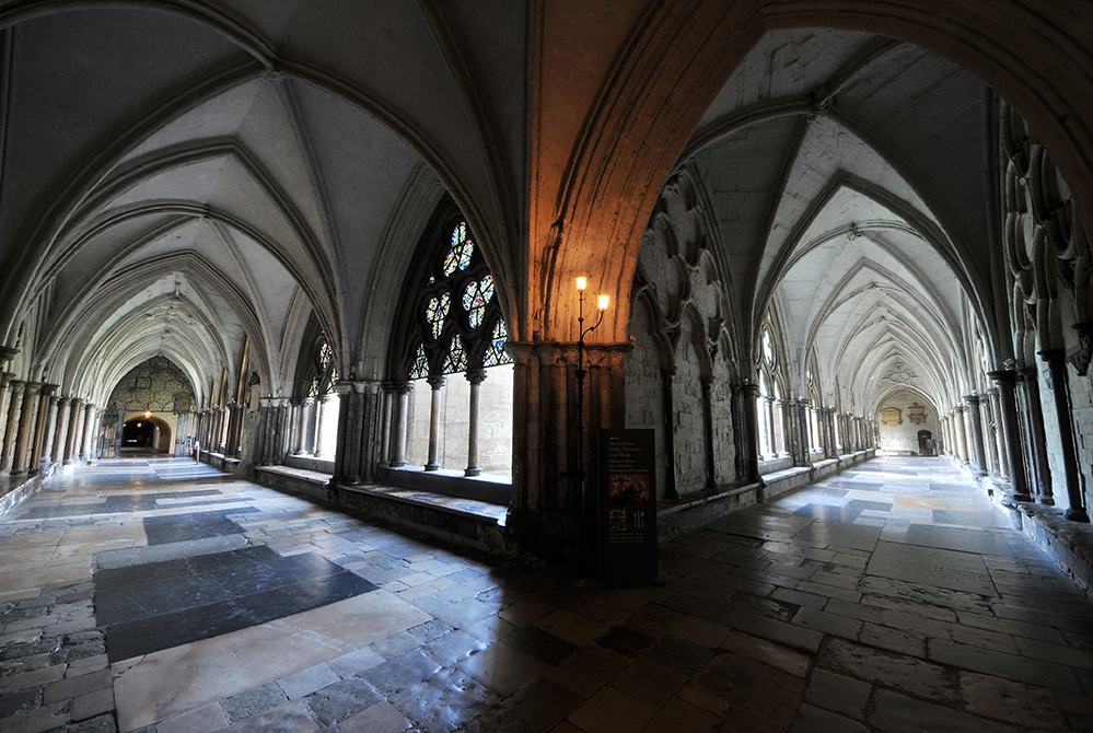 Cloisters at Westminster Abbey (Copyright: Dean & Chapter of Westminster)