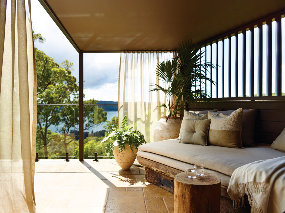 Gaze out to the sea from the comfort of your pavilion