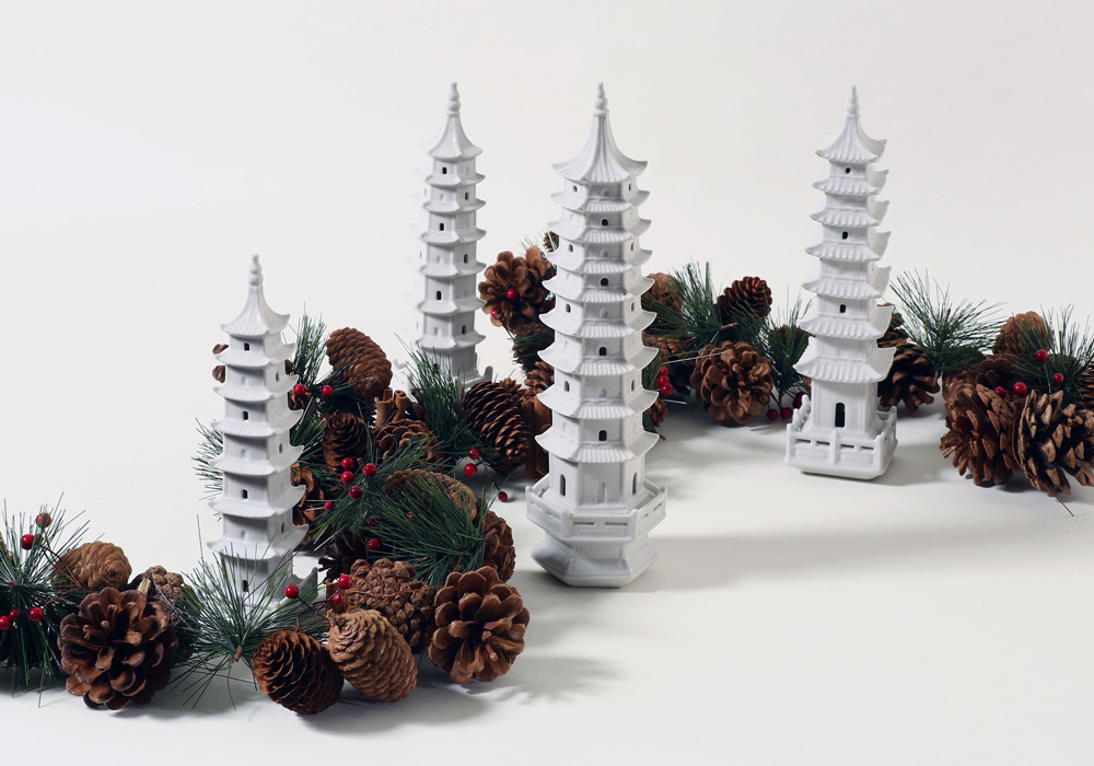 Striking pagodas