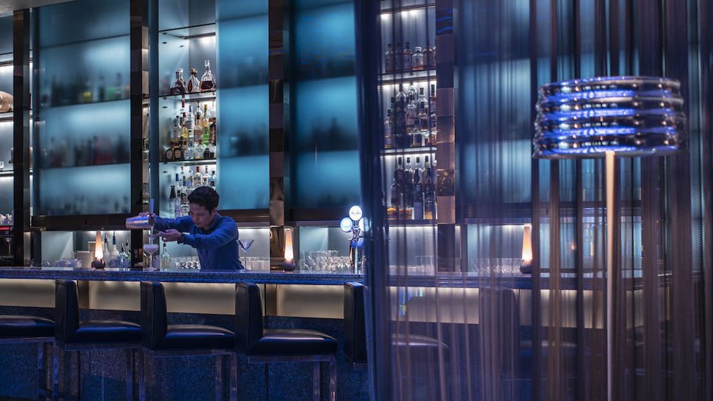 Blue Bar in Four Seasons Hotel 