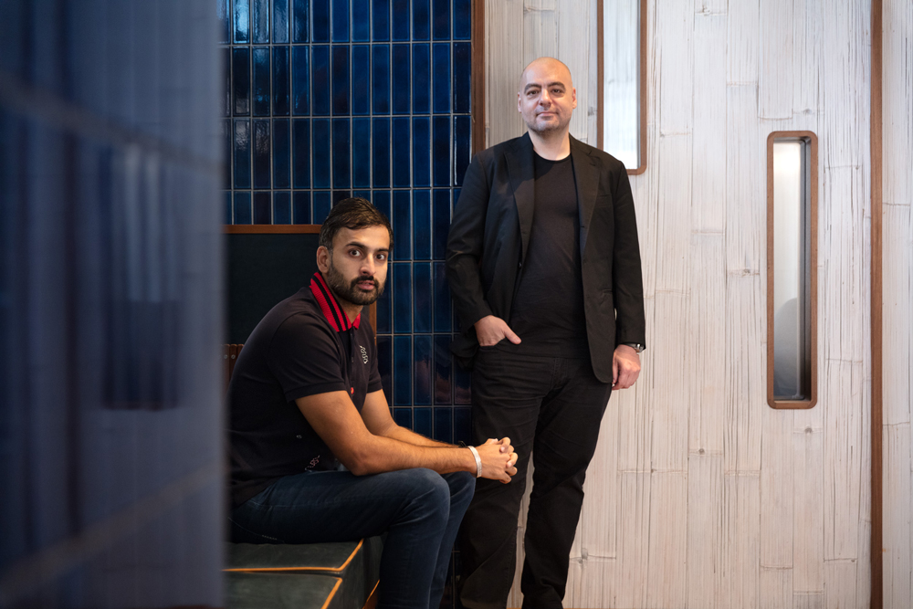 Black Sheep Restaurants co-founders Syed Asim Hussain and Christopher Mark