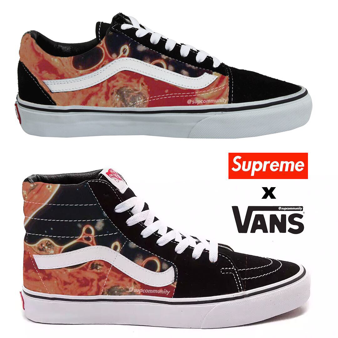How to Get Supreme's Controversial Blood and Semen Vans Shoes