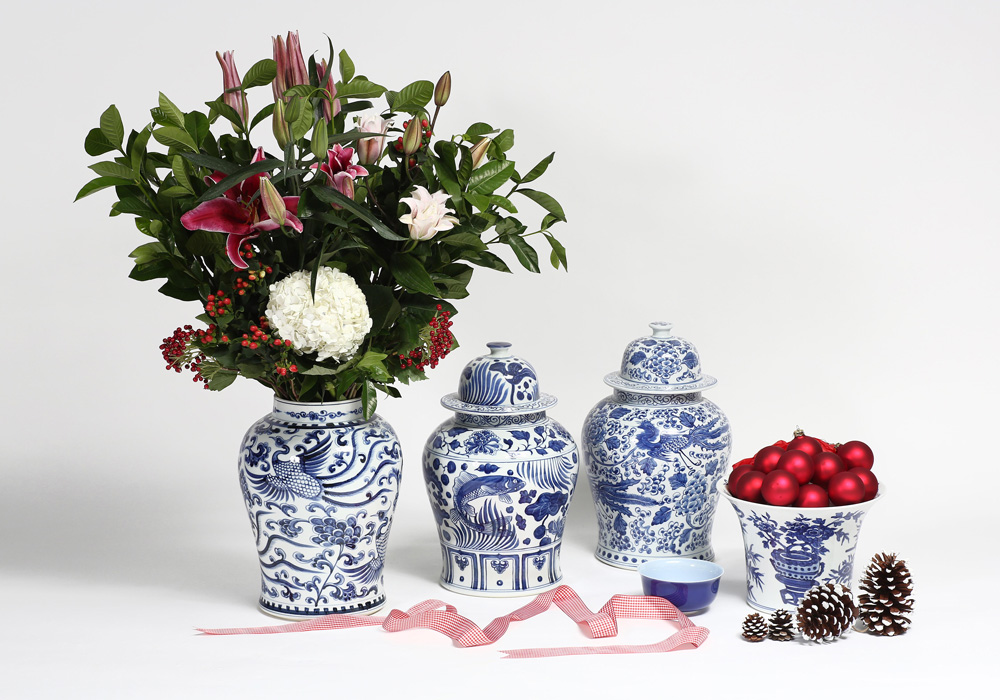 Traditional porcelain for a touch of Asia, wherever you are