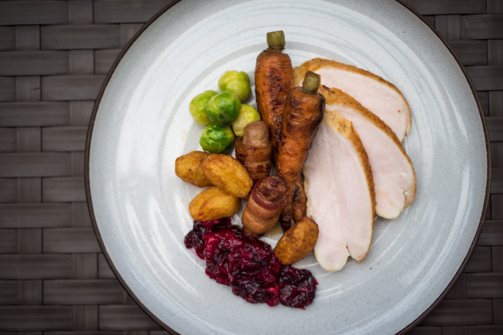 Beautifully moist, dry-brined turkey from chef Chris Whitmore
