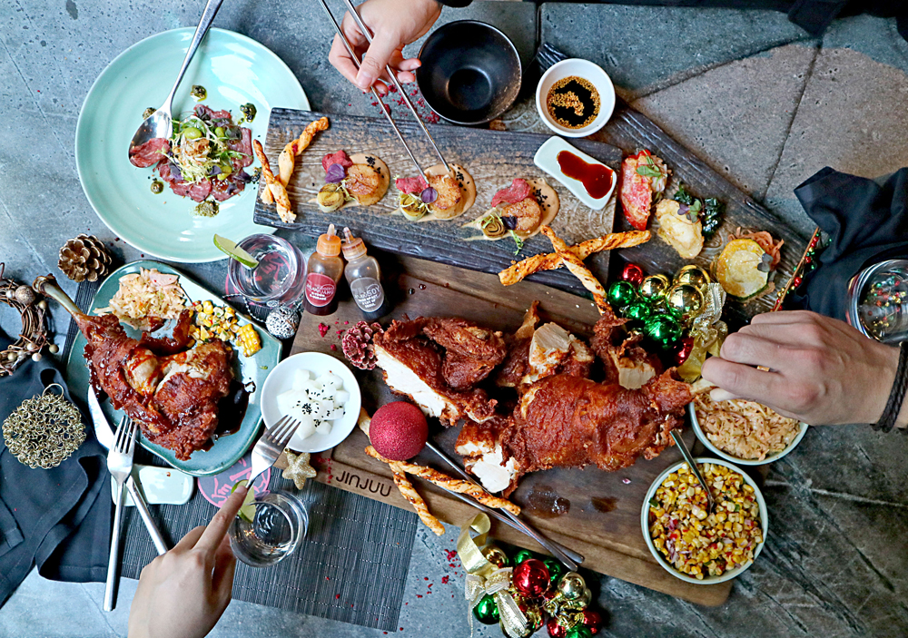 A festive Korean spread at Jinjuu