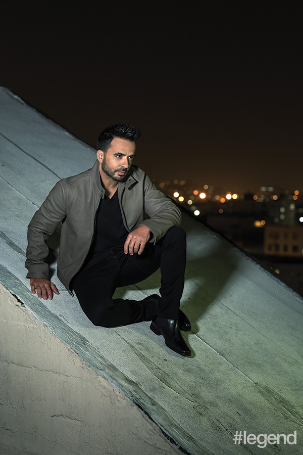 Luis Fonsi in our October 2017 photoshoot