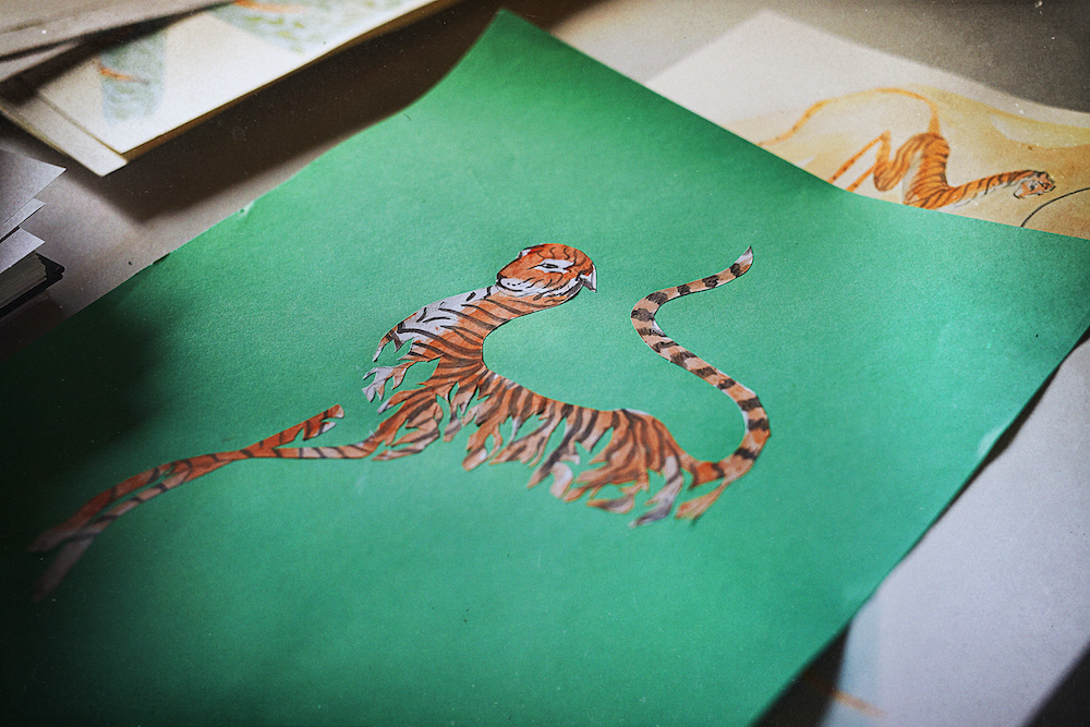 Meryl Smith’s Nameless design was inspired by a wild tiger that was discovered after being injured by snares in Malaysia