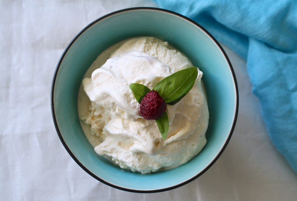 Try Miele's recipe for steamed ice cream (raspberry not included)