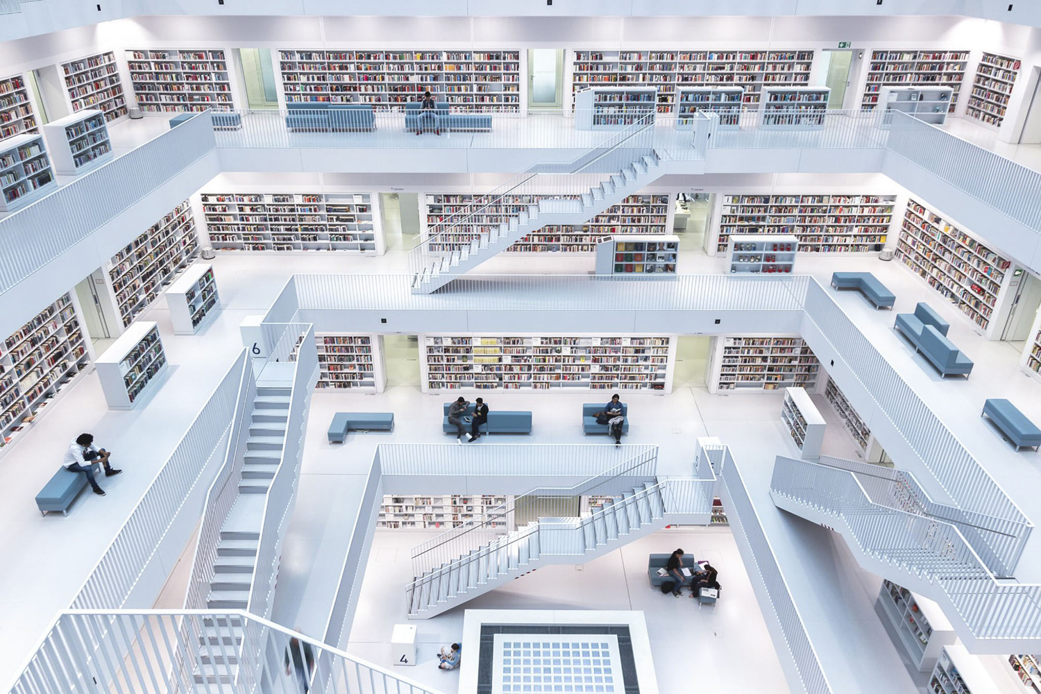 'Levels of Reading' by Norbet Fritz. Courtesy of National Geographic.