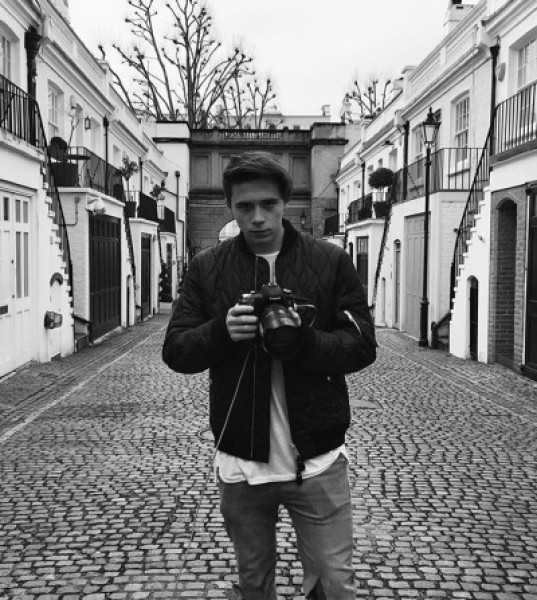 Brooklyn Beckham Photographs His First Campaign for Burberry