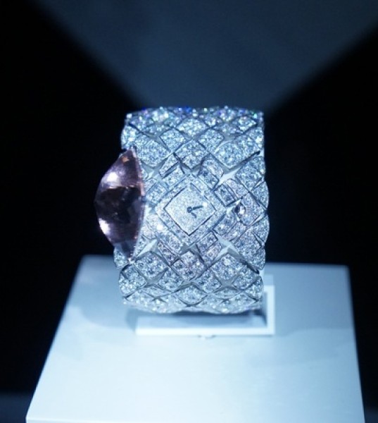 Chanel Presents a Morganite Secret Watch for Baselworld