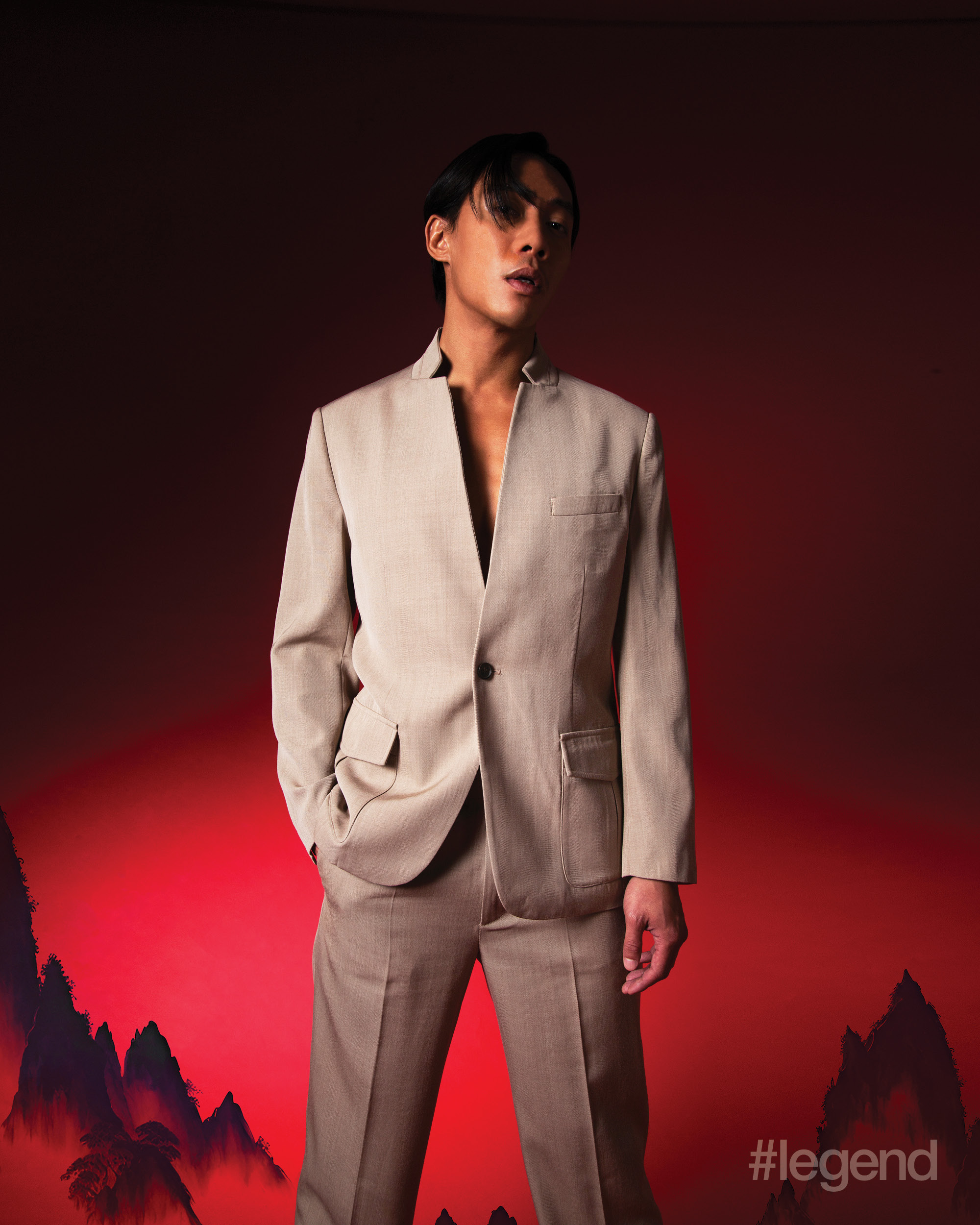 Blazer and pants _ Shanghai Tang