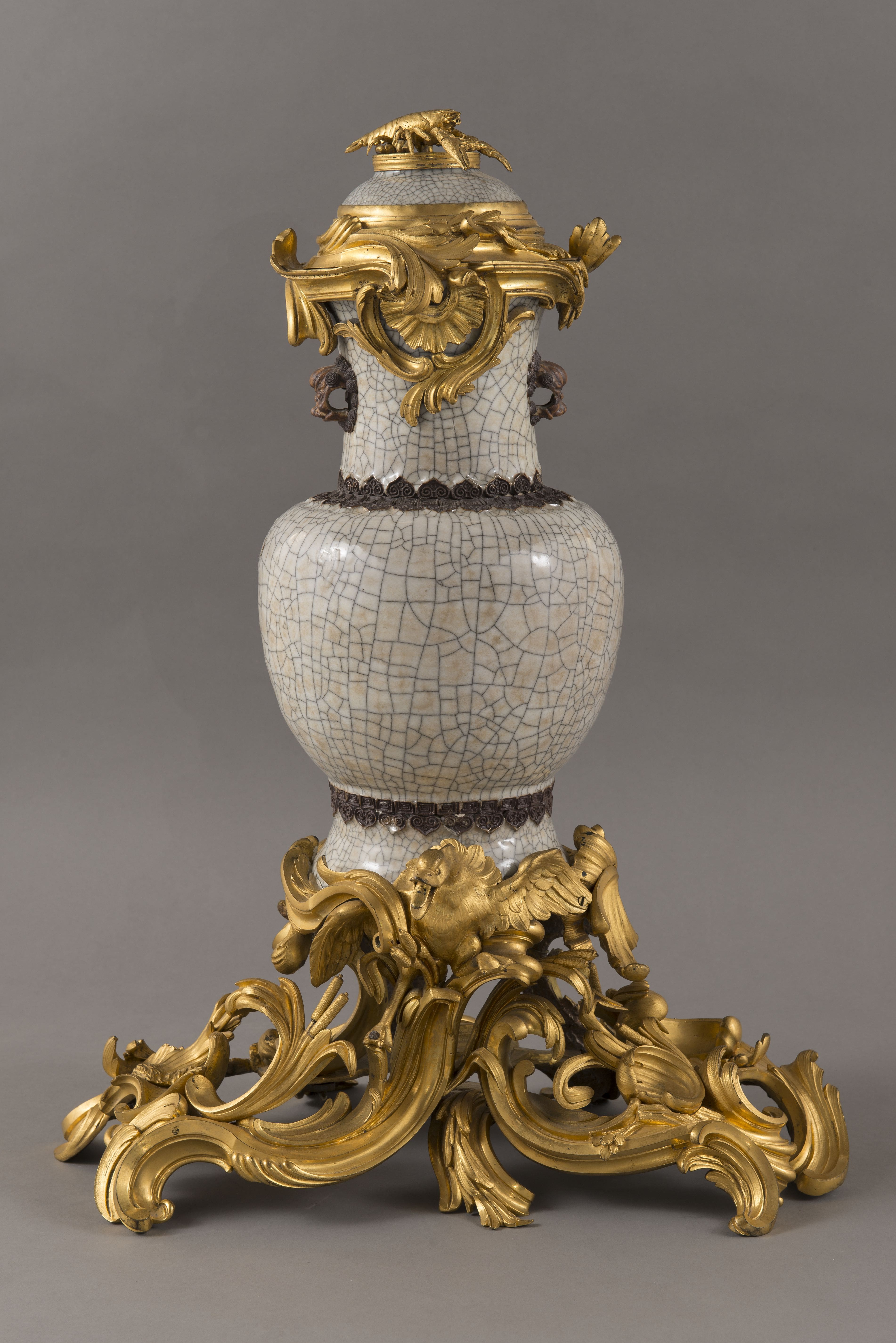 An 18th-century Jingdezhen perfume fountain and the only known Chinese porcelain with evidence of Louis XV’s ownership.