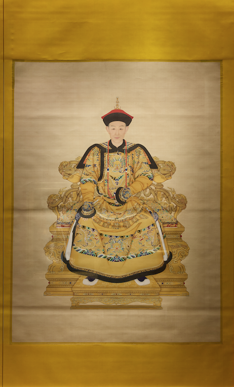 A court painting of the Qianlong Emperor.