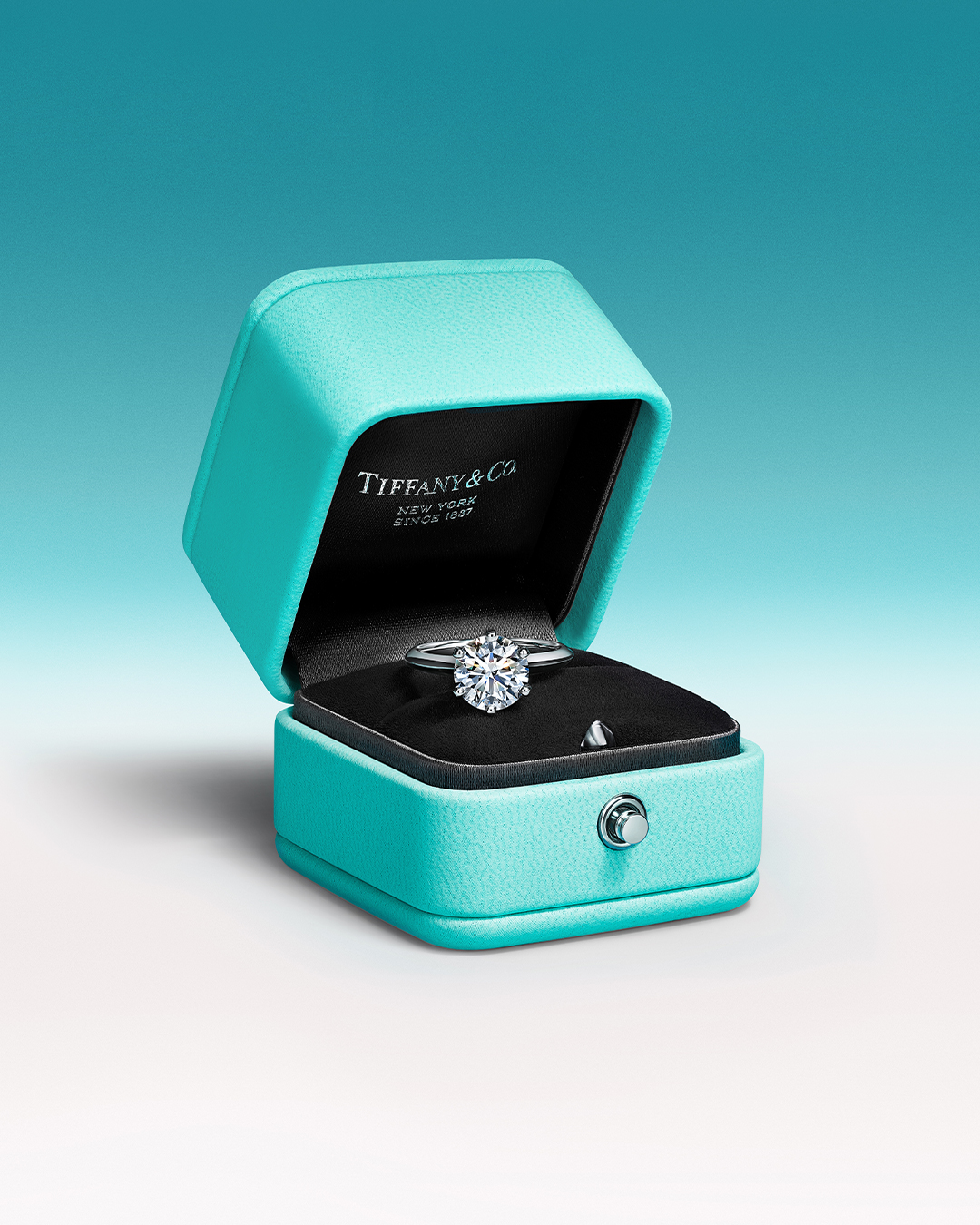 The Tiffany Setting engagement ring in platinum _ Tiffany & Co.