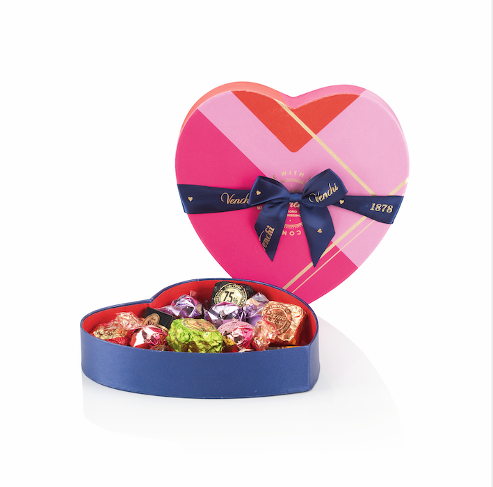 Chocolate Heart Shape Gift Box _ Venchi