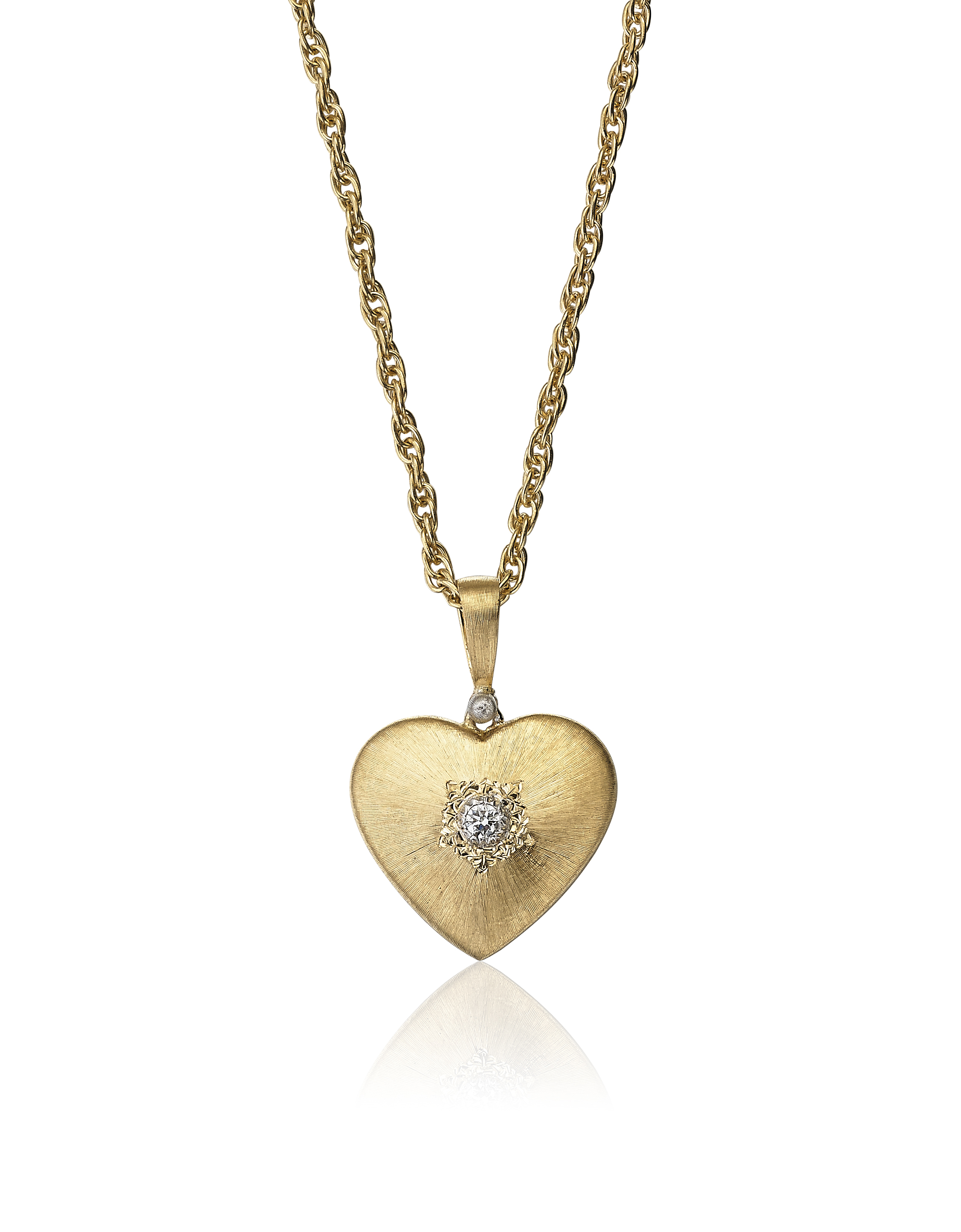 Macri Classica pendant in yellow gold _ Buccellati 