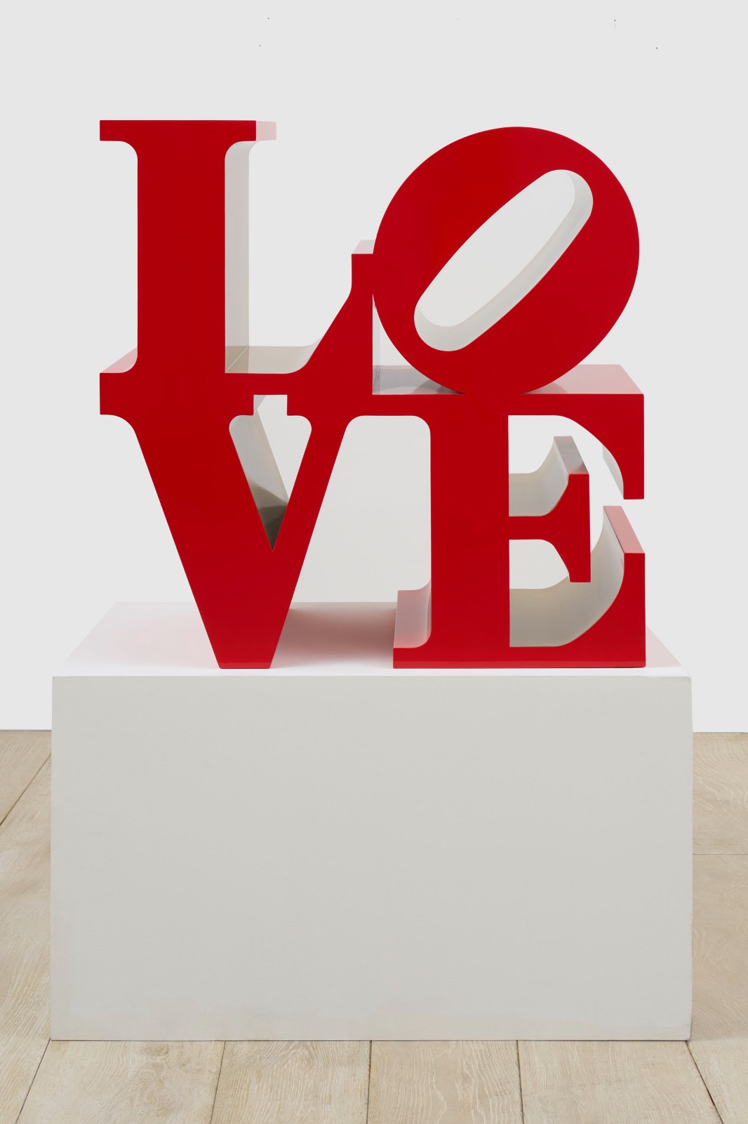 Robert Indiana, Love (Red Outside Gold inside), 1966-1999, Conceived 1966; Executed 1999 (Pace Gallery)