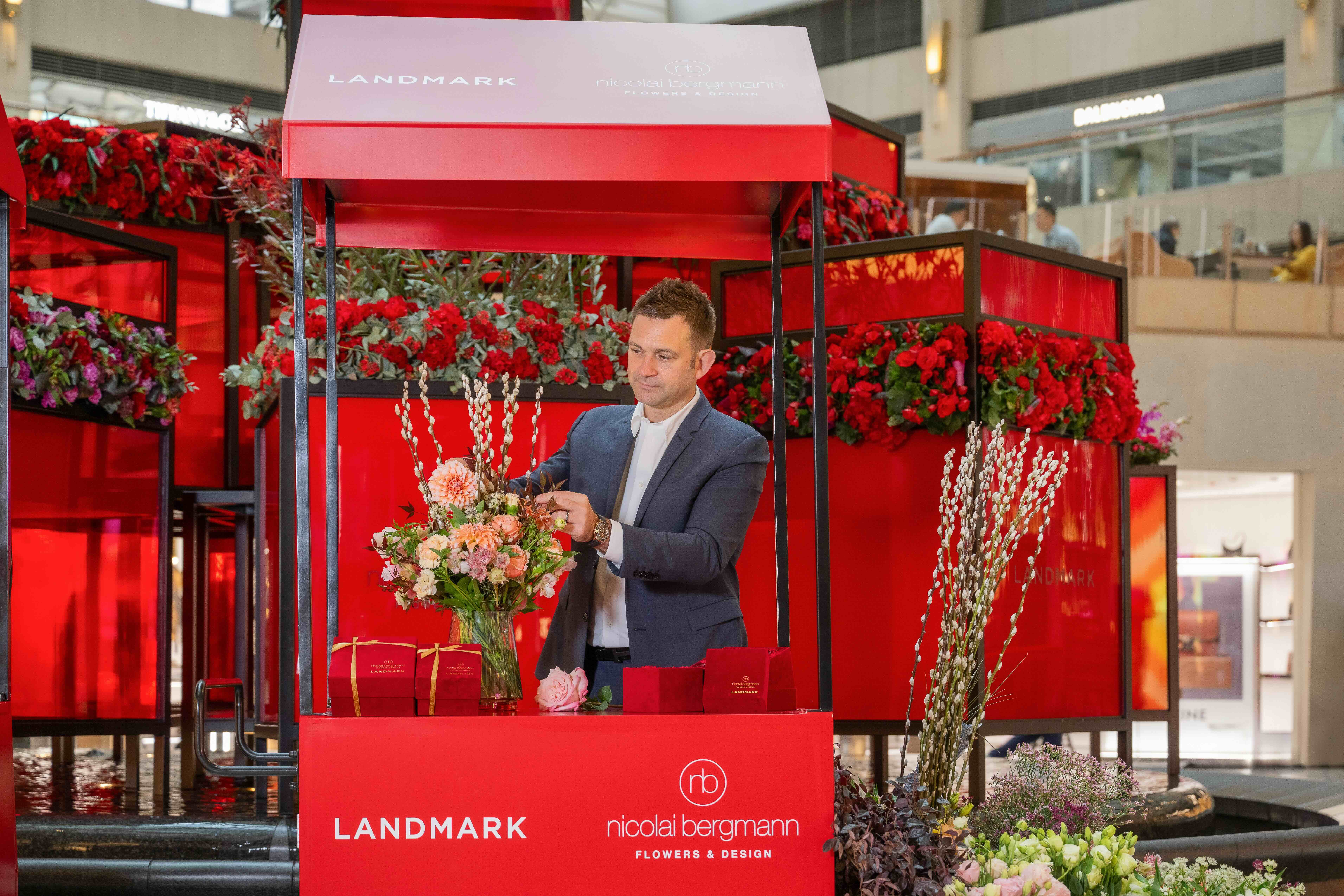 Nicolai Bergmann brings Lunar New Year floral artistry to Landmark Hong Kong