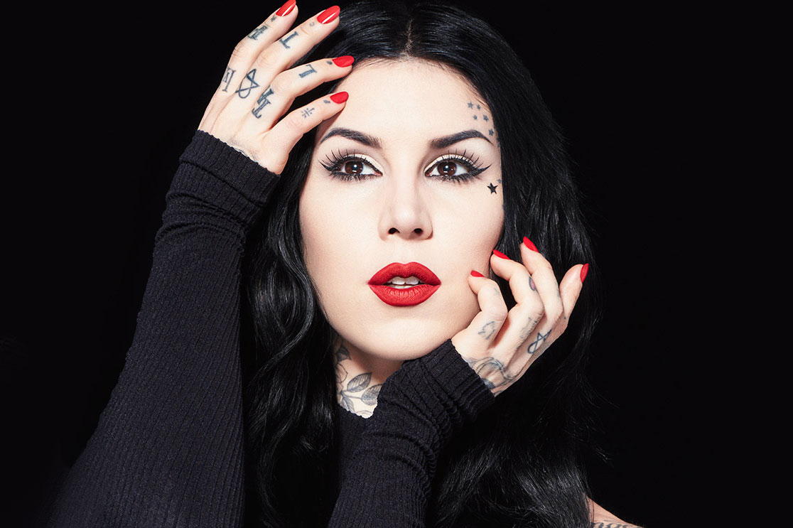 Some of Kat Von D's cosmetic products are considered holy grail