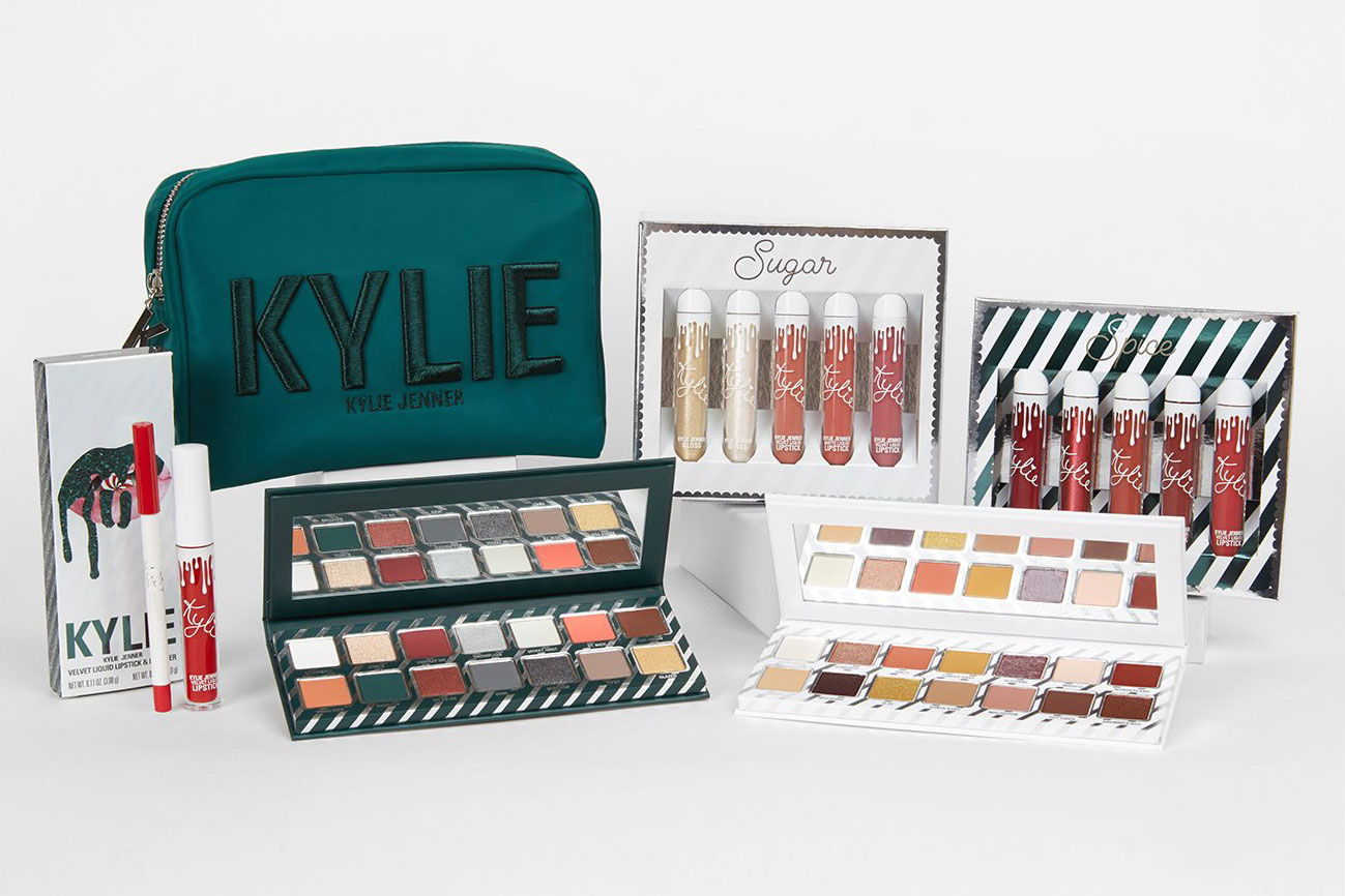 Kylie's holiday collection is sugar and spice