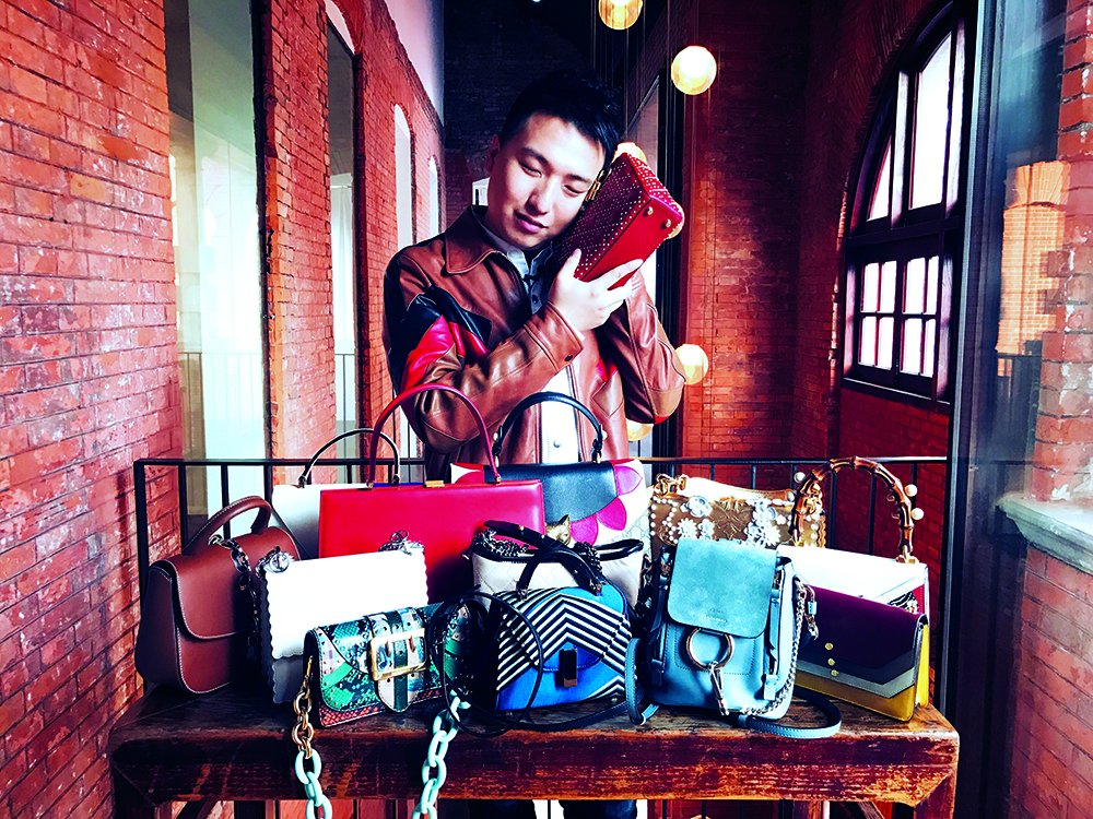 A self-proclaimed bag addict, Tao Liang is best known as Mr Bags 