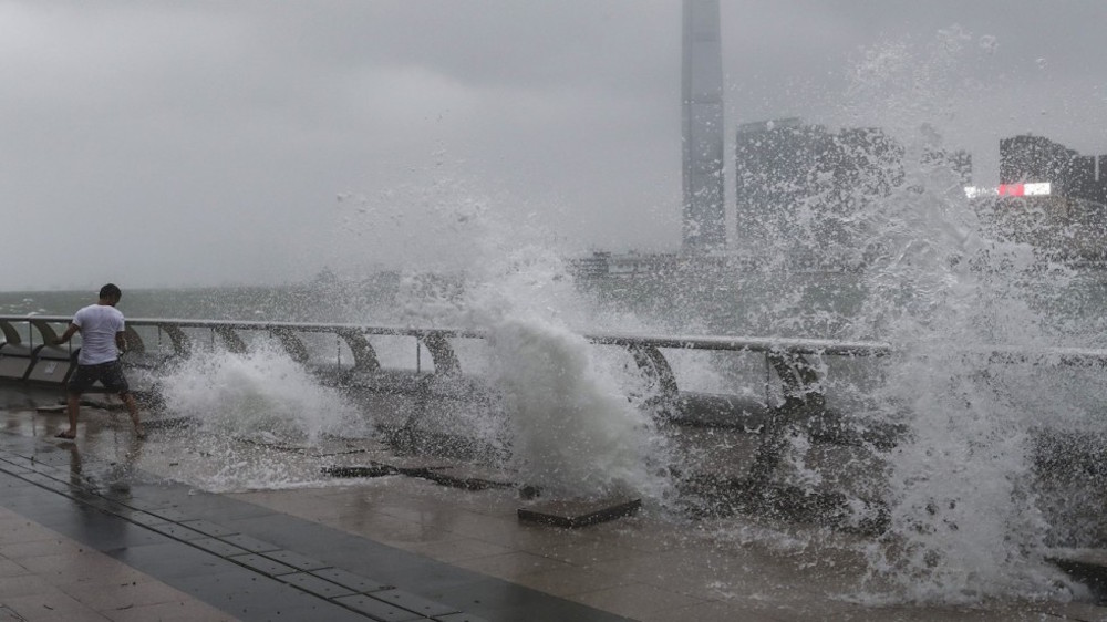 Typhoon Hato battled Hong Kong at the end of August (pic: South China Morning Post)