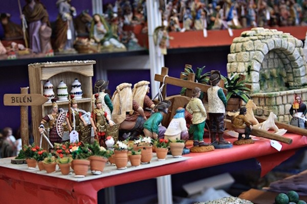 Homemade Belenes at Seville's Feria del Belén