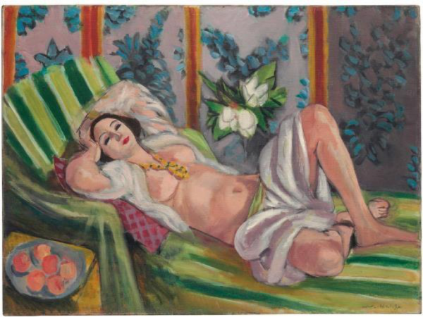 Henri Matisse, Odalisque couchée aux magnolias, 1923