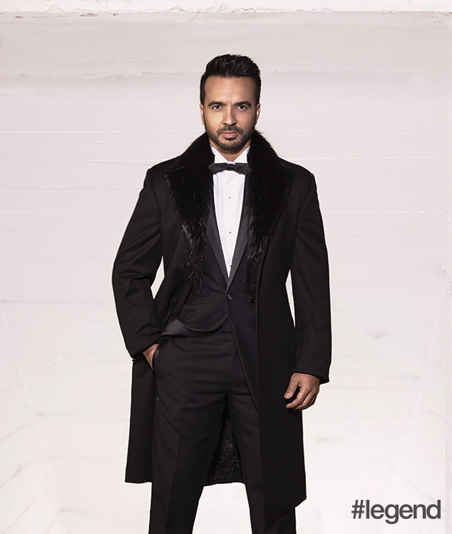 Coat by Roberto Cavalli; suit, shirt and bowtie by Dior Homme