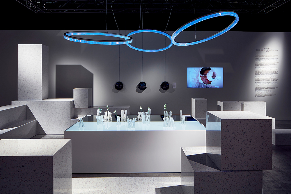 Van Aubel collaborated with Swarovski to create her masterpiece for Art Central