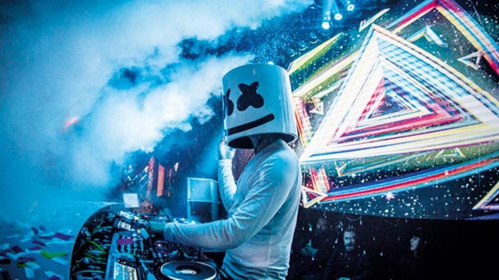 Marshmello is known for being masked