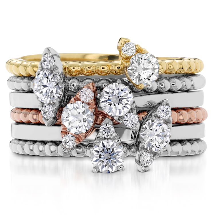 Stackable Bands from the Aerial collection