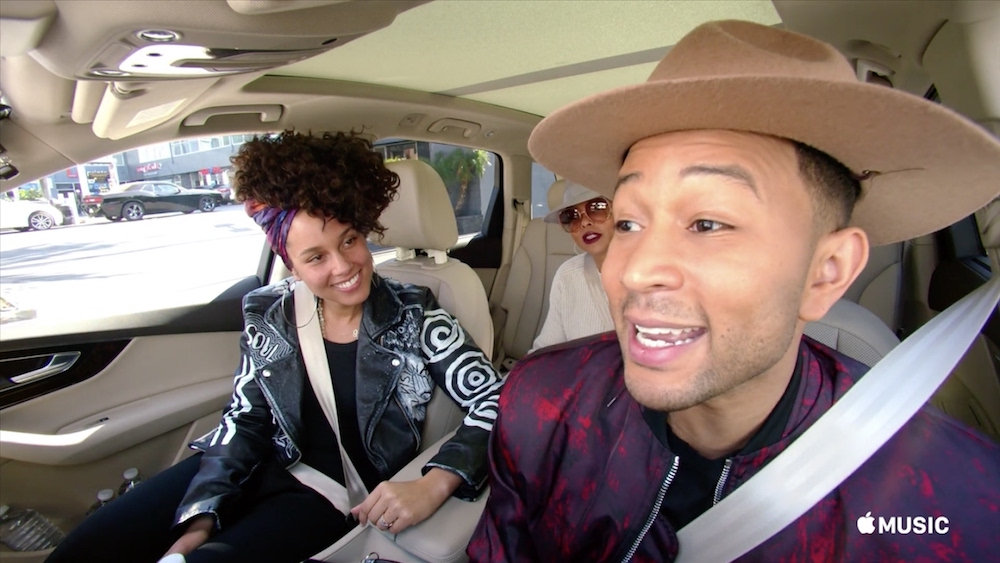 Carpool Karaoke with John Legend and Alicia Keys on Apple Music