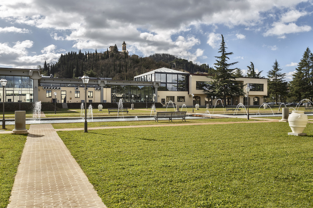 Brunello Cucinelli HQ in Solomeo, Umbria (photo courtesy of Brunello Cucinelli)